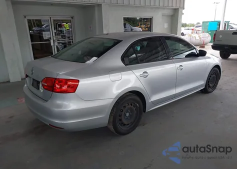 2012 Volkswagen Jetta 2.0L S из США, поврежденный, VIN 3VW2K7AJ3CM342575